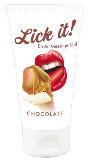 Lick it! Erotic Massage Gel Chocolate 50 ml 