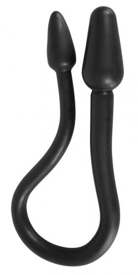 Rebel Double Plug Black (76,5 cm, Ø 2-5,1 cm) 