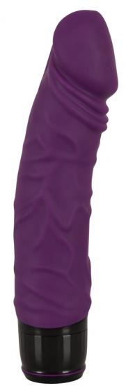 Vibra Lotus Natural Vibrator Lila (20 cm, Ø 3-4 cm) 