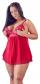 Rotes Babydoll L