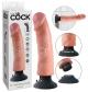 King Cock 9" Vibrating Cock (20,4 cm, Ø 5,4 cm) 