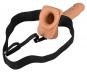 Hollow Strap-on with Balls 18,9 cm