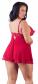 Rotes Babydoll L