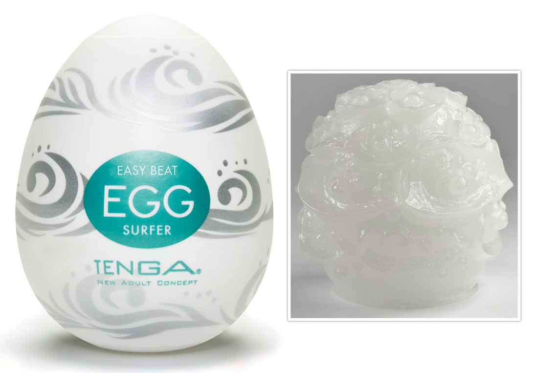 Мастурбатор Tenga Egg Hard-Boiled Crater EGG-008 - Tenga - Не анатомические мастурбаторы - Купить